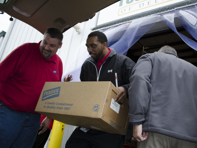Harry K Foundation and Perdue Farms sponsor Christmas Meal Box